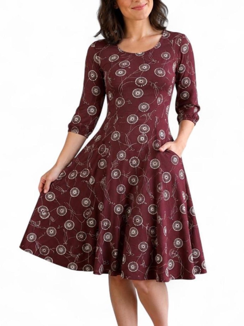 Effie’s Heart Vaudeville Dandelion Fit & Flare Dress S